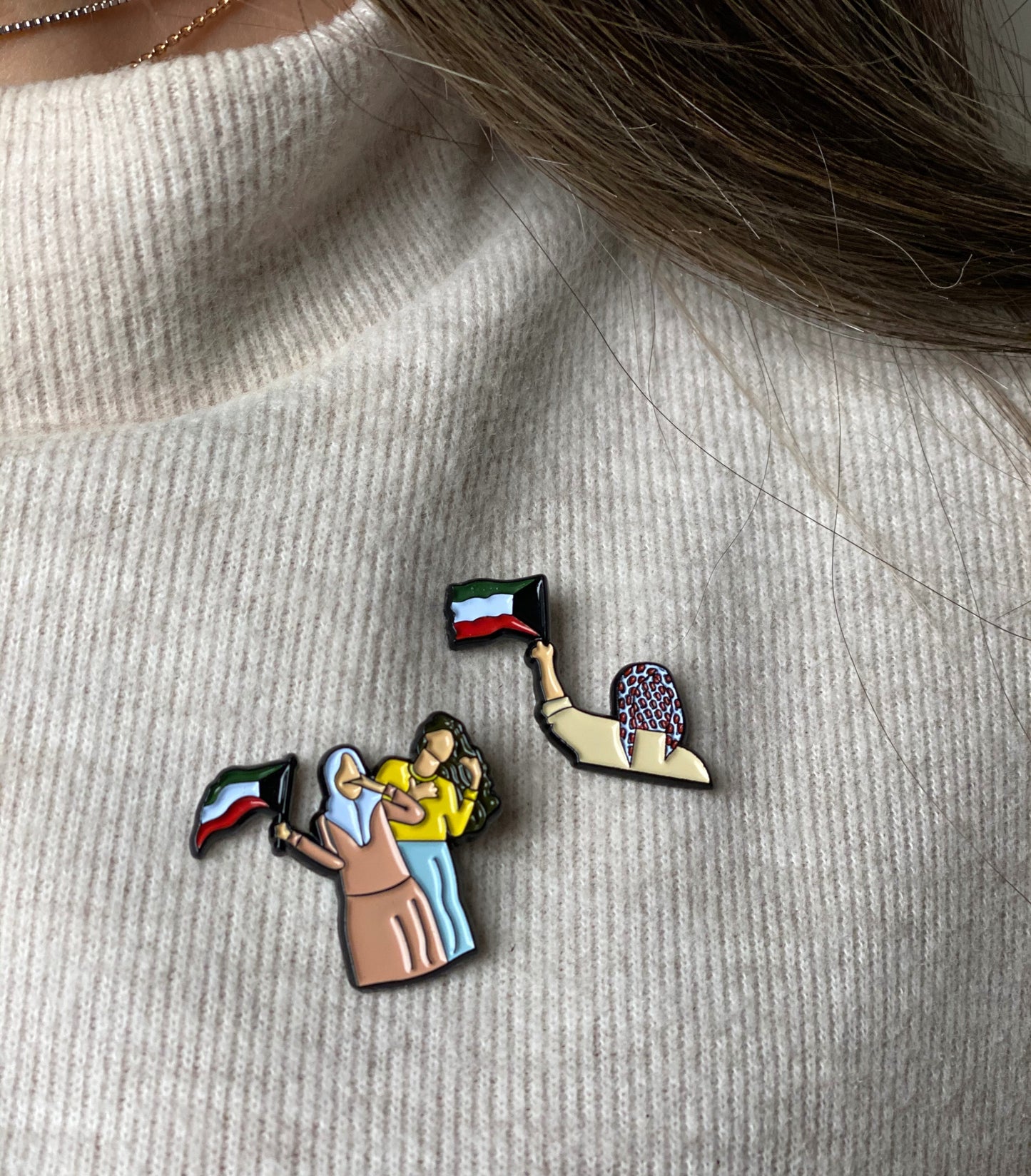 Kuwait 1991 | set of 2 Pins