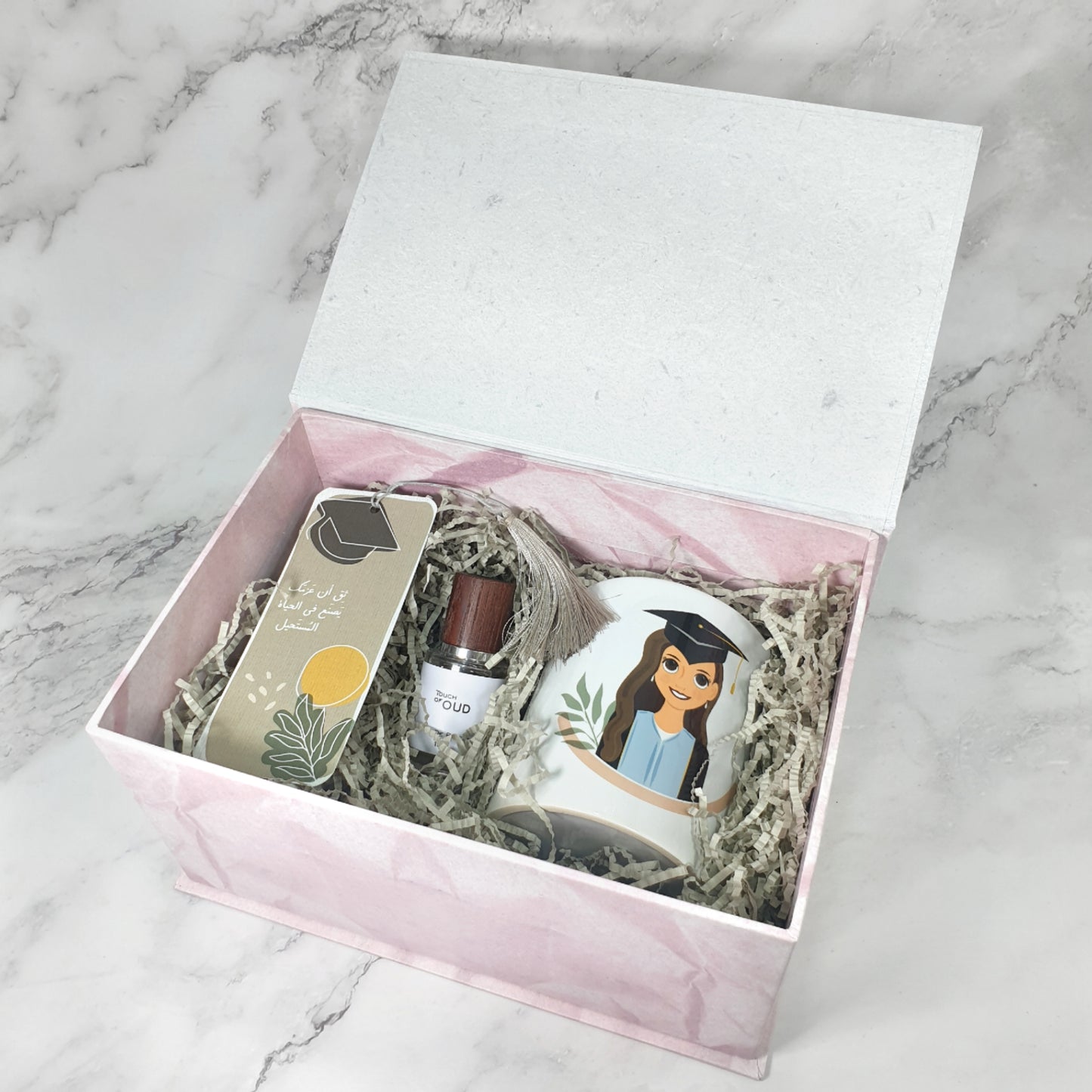 Miss Graduate Gift Box | with mug, bookmark and perfume
