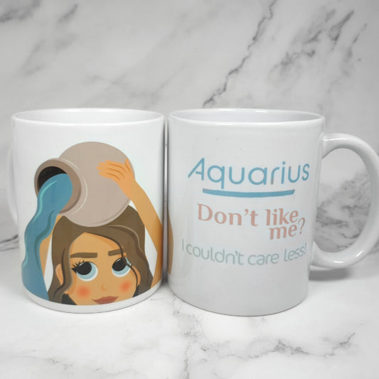 Aquarius mug(January 20- February 18)