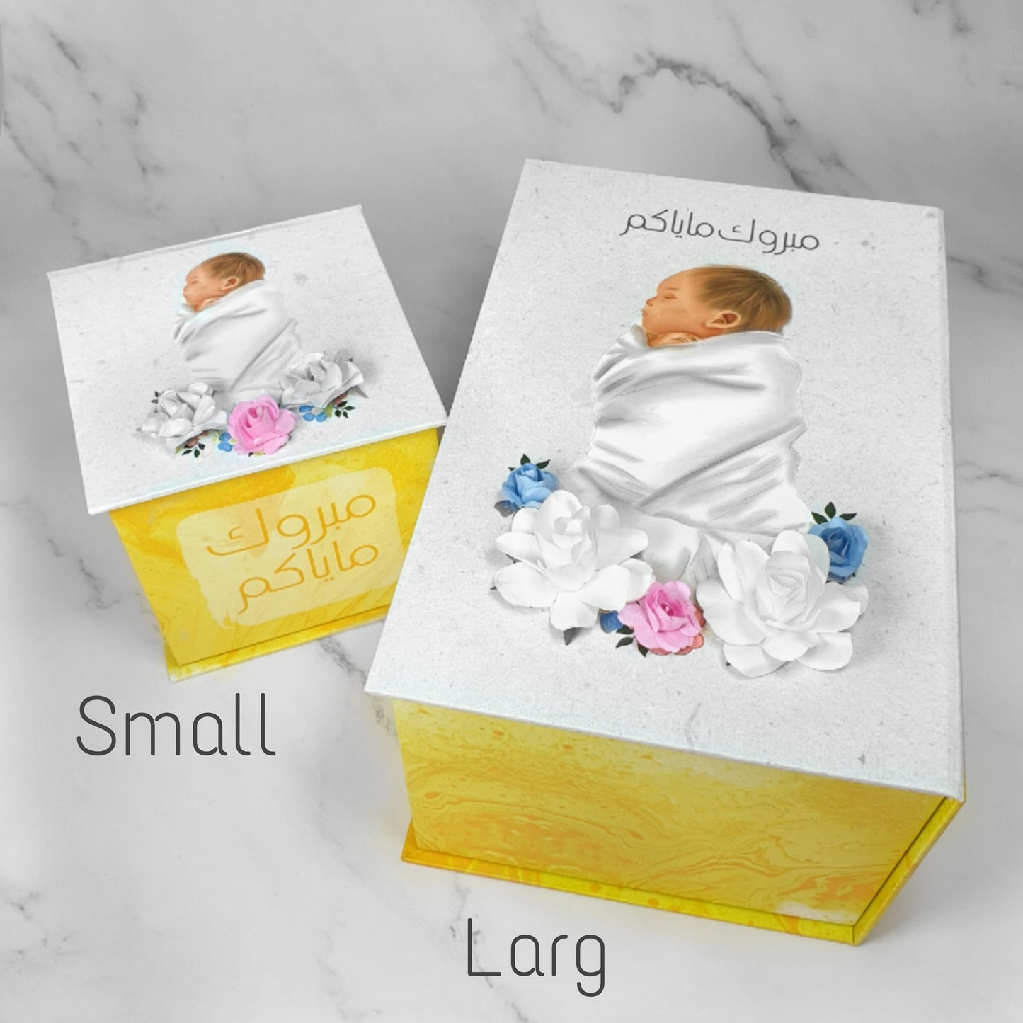 Newborns 3D box - Larg